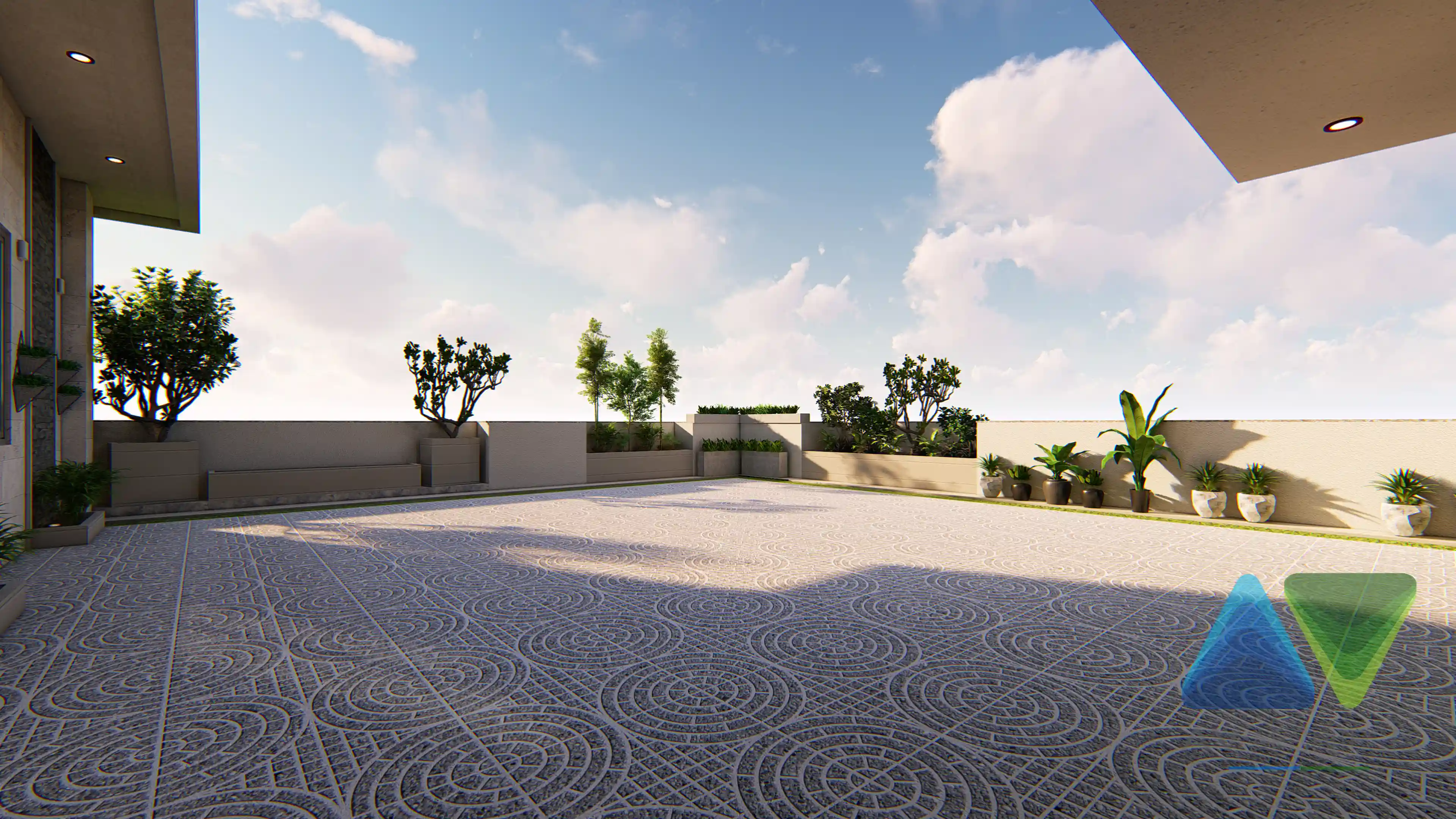 Tapasya Geonka Landscaping Projecte